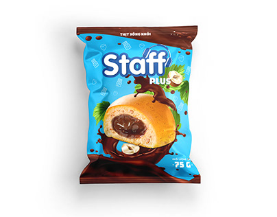 Pouch packaging design and label Staff