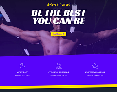 Gym – Home Page