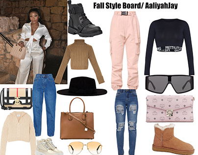 Fall Style Board for AaliyahJay