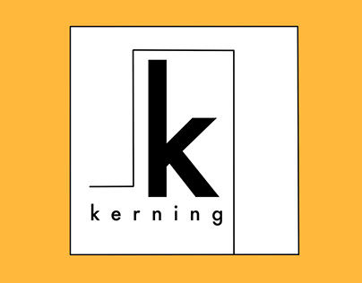 Kerning - Typographic composition