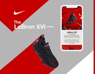 Nike x Myntra | LeBron XVI Product Page
