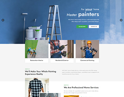 Painter Services WordPress Theme