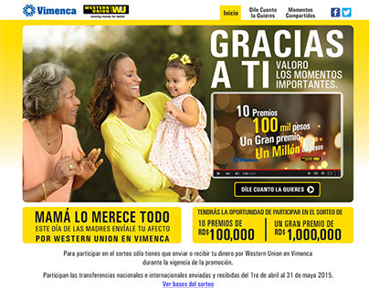 Mothers Day: Vimenca & Western Union