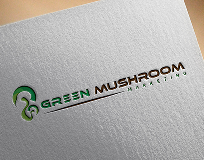 Mushroom company logo