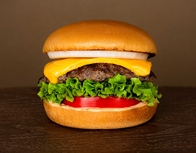 Crycheese Burger Thumbnail Photography