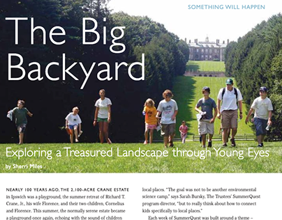 writer: The Big Backyard