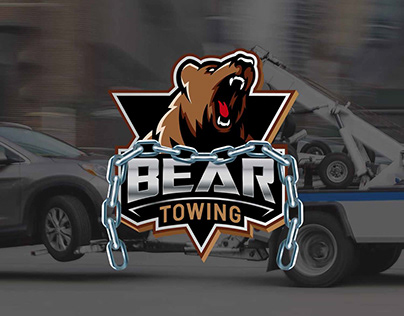 Towing Business Logo Services by Design Alligators