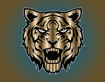 tribal tiger tattoo design