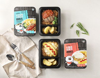 Fooding Factory 'Rice Series' Package Design