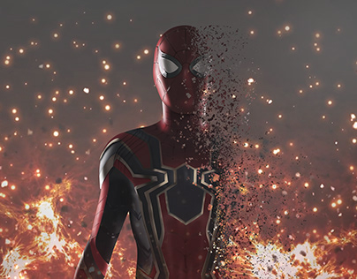 Iron Spider Suit Vector