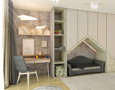 Childroom for "ВиЯр" by AIR Studio