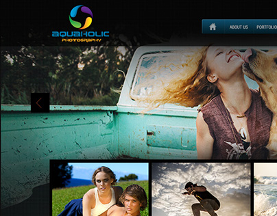 Aquaholic Photography Homepage 2013