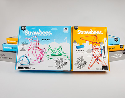 Strawbees Packaging Design