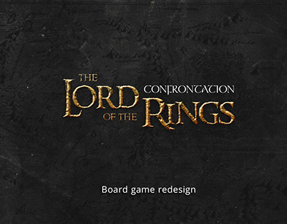 Lotr Board game redesign