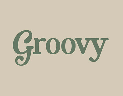 Groovy Font Design