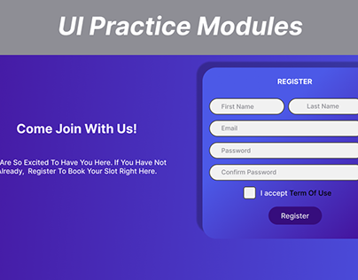 UI Practice Modules