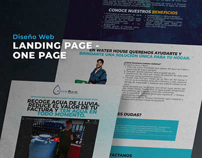Water House Puerto Rico - Landing Page