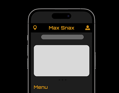 Max Snax MockUps (Post-prototyping)
