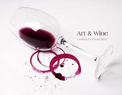 Landing Art&Wine