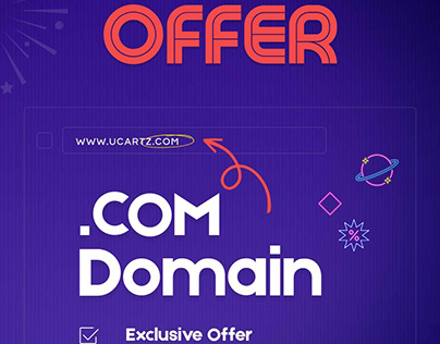 Get 40% OFF on .COM Domain Registrations!