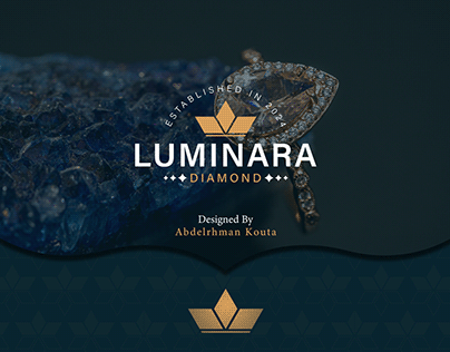 Luminara Diamond Company Logo and Visual Identity