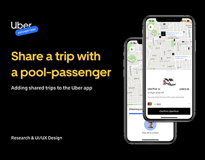 Uber: Share a trip with a pool-passenger