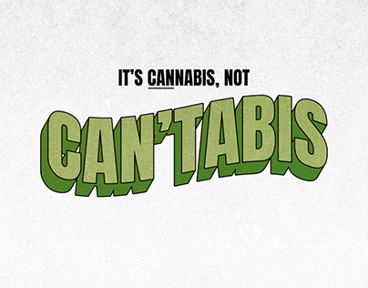Motivational Cannabis Poster