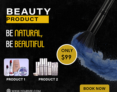 Beauty Product - Poster Design