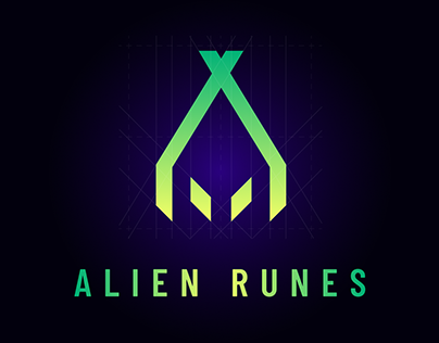 Logo design for Alien Runes NFT Collection