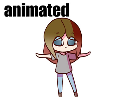 finished 2D animation dance
