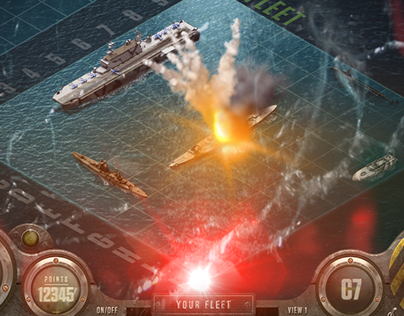 Battleships Slot Machine Game Design/Concept