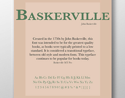 Basking in Baskerville