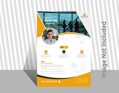 Business Flyer Template and Print Design