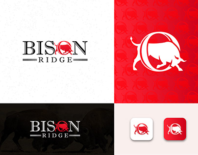 Bison Ridge Logo Design