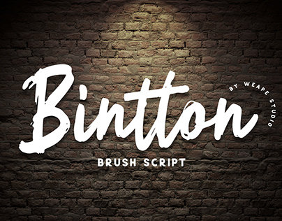 Bintton – Brush Script