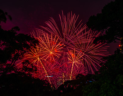 NYE Fireworks, Sydney 2021-22