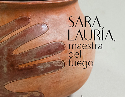 Diseño editorial / Sara Lauría, maestra del fuego