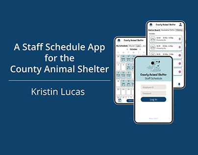 A Staff Schedule App for the County Animal Shelter