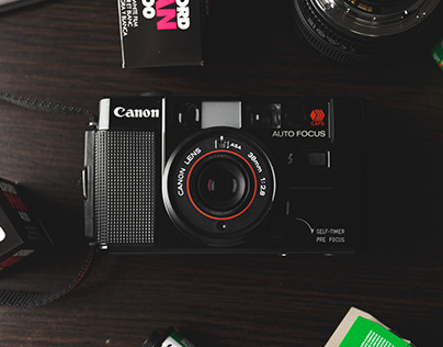 Product photography - film Canon