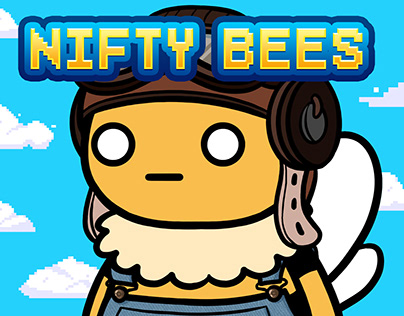 Nifty Bees landing page.