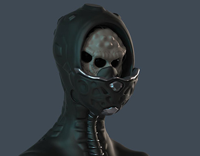 Alien 3d coat