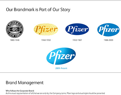 UX/UI Pfizer Branding Site