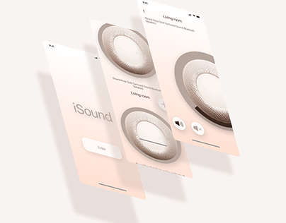 Rose Gold UI Design
