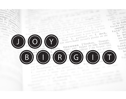 Joy Birgit, Copywriter / Branding & Website