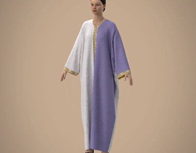 Over sized abaya