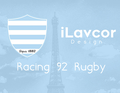 Racing 92 Rugby / Home & Away Kit - iLavcor Design