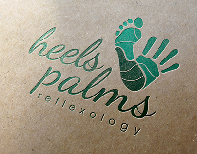 Heels and Palms Reflexology Logos