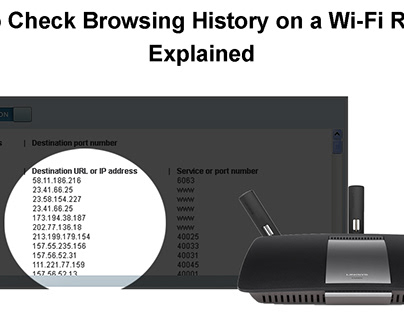 How to Check Browsing History on a Wi-Fi Router