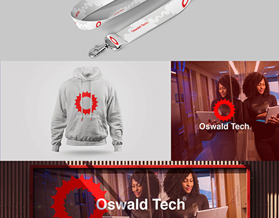 Oswald Tech. logo concept