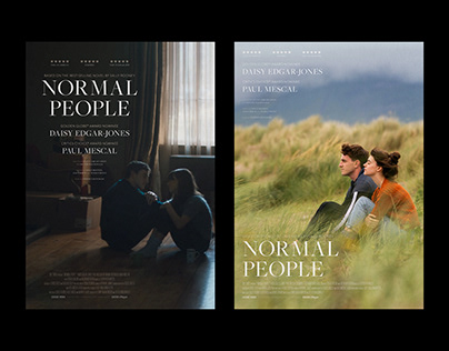 NORMAL PEOPLE POSTER DESIGNS